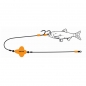 Preview: Balzer Adrenalin Cat Mono Micro Propeller Vorfach orange