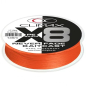 Preview: Climax 8X Neverfade Braid hi-vis Orange 0,14mm