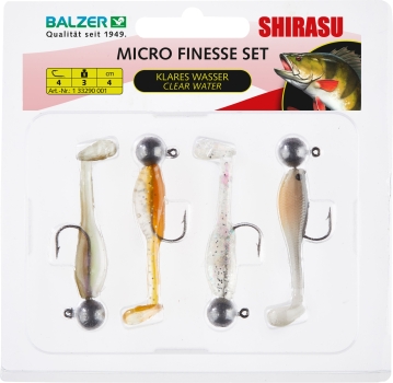 Balzer Shirasu Microköder Set für klares Wasser