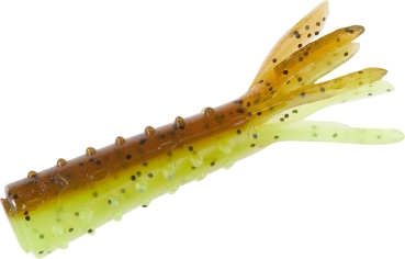 Balzer Shirasu Street Hairy Tubes Green Pumpkin 4,0cm