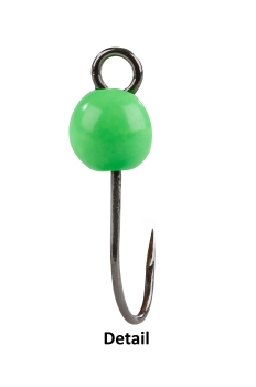 Balzer Trout Collector Haken mit Tungsten Kopf gelb