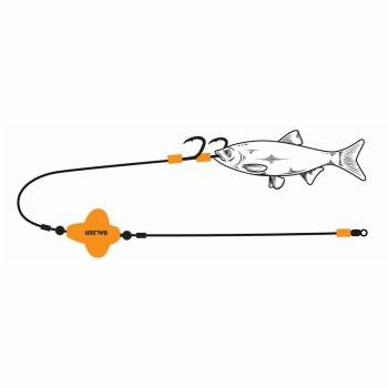 Balzer Adrenalin Cat Mono Micro Propeller Vorfach orange