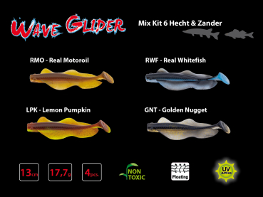 Sänger Iron Claw Wave Glider Mix 2 Hecht & Zander 13cm