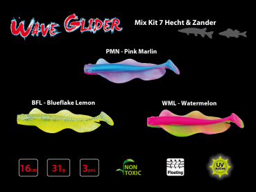 Sänger Iron Claw Wave Glider Mix 1 Hecht & Zander 16cm
