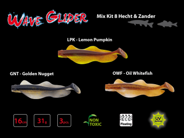 Sänger Iron Claw Wave Glider Mix 2 Hecht & Zander 16cm