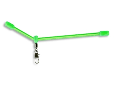 Das Fängt Abstandhalter Kunststoff gebogen grün 5,5cm