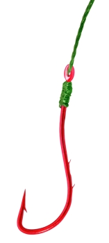 Preview: Balzer Camtec Speci Aalhaken mit geflochtener Schnur