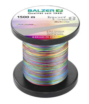 Balzer IRON LINE 8 BRAID Multicolor 1500m 0,30mm