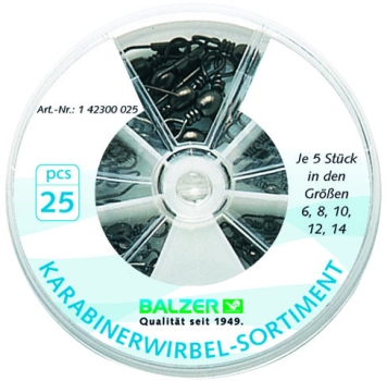 Balzer Karabinerwirbel Sortiment