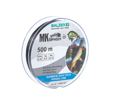 Balzer MK Adventure Deadbait Monofile Schnur 0,38mm