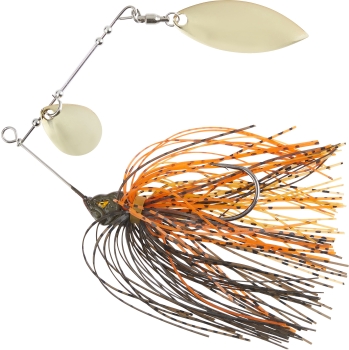 Balzer Shirasu Spinnerbait Hecht Pumpkin Amber Red 10g