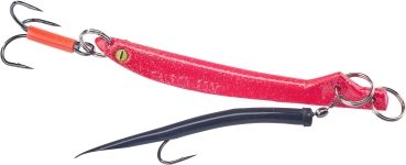 Balzer 71° North Torsk Pilker mit Gummi Makk UV Pink 250g