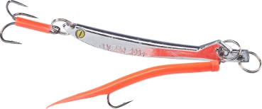 Balzer 71° North Torsk Pilker mit Gummi Makk Silber 200g