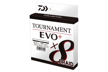Daiwa Tournament X8 Braid EVO+ Weiss 0,16mm