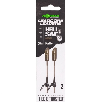 Korda Kable Leadcore Leader Heli Safe Gravel