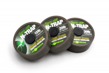 Korda N-Trap Semi Stiff 30lb Weedy Green