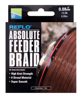 Preston Reflo Absolute Feeder Braid 0,10mm