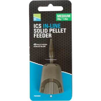 Preston ICS In-Line Solid Pellet Feeder Medium 45gr.