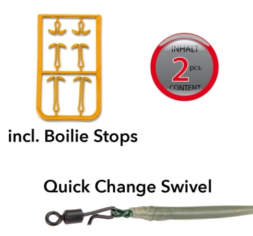 Preview: Sänger Anaconda Piercer Combi Rig Curve Shank GT-8 Gr.2