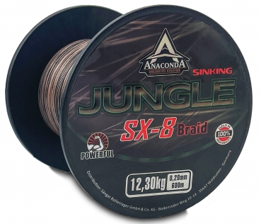 Sänger Anaconda Jungle SX-8 Braid Sinking 600m 0,20mm