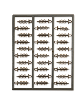 Sänger Anaconda Micro Barbed Boilie Spikes Army Green