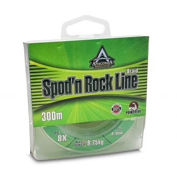 Sänger Anaconda Spod´n Rock Line Fluo Green 300m 0,18mm