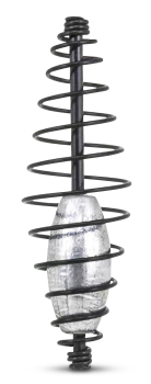 Sänger Futterspirale schwarz 90mm / 45g