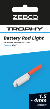 Zebco Trophy Battery Rod Light Red