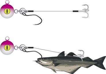 Balzer 71° North Heilbutt System Pink 250g
