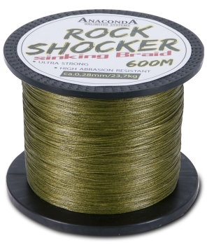 Sänger Anaconda Rockshocker Sinking Braid 600m 0,22mm