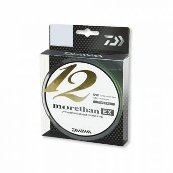 Daiwa MORETHAN 12 BRAID Lime Green 0,08mm