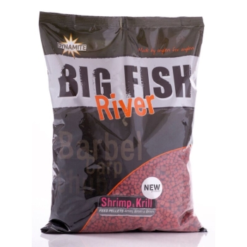 Dynamite Baits Big Fish River Feed Pellets Shrimp & Krill