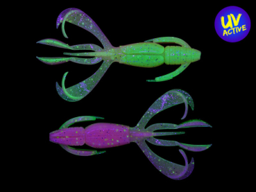 Preview: Keitech Crazy Flapper Electric Chicken UV (BA-Edition) 2.8" 7cm