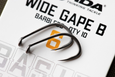 Preview: Korda Basic Wide Gape Barbless Gr.8