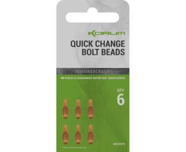 Korum Smokescreen Quick Change Bolt Beads