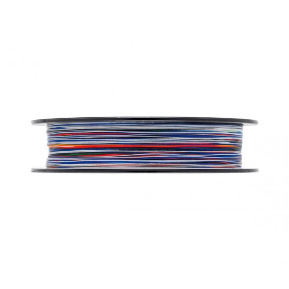 Tresse Daiwa Saltiga 12 Braid EX – 600 M, 0,33 Mm, 39,7 Kg, Multicolore, Changement Tous Les 10 M, Marquages Tous Les 5 M Et 1 M, Enduite Silicone