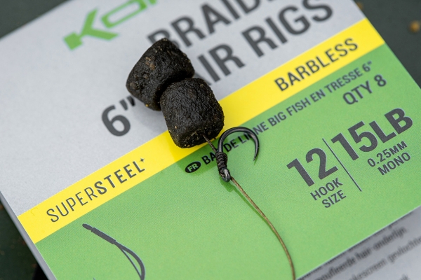 Korum Big Fish Braided Hair Rigs Gr. 8