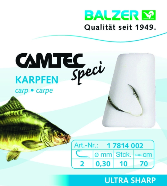 Balzer Camtec Speci Karpfen schwarz