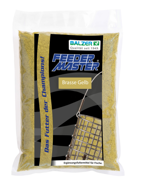 Balzer Feedermaster Feeder Futter Brasse gelb