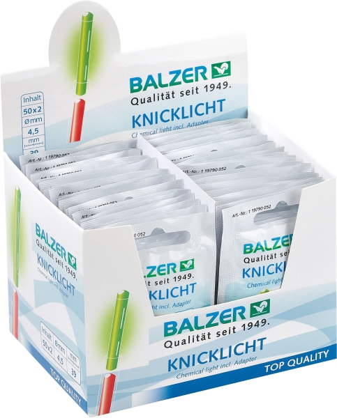 Balzer Knicklicht Box mit 100 Stück