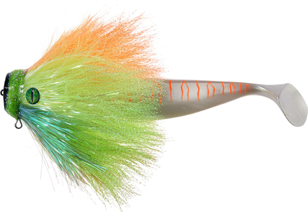 Balzer Shirasu Magic Fibre Lure Green Pumpkin 10cm