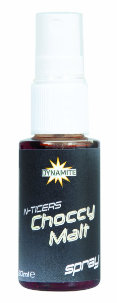 Dynamite Baits N-Ticers Bait Spray Choccy Malt