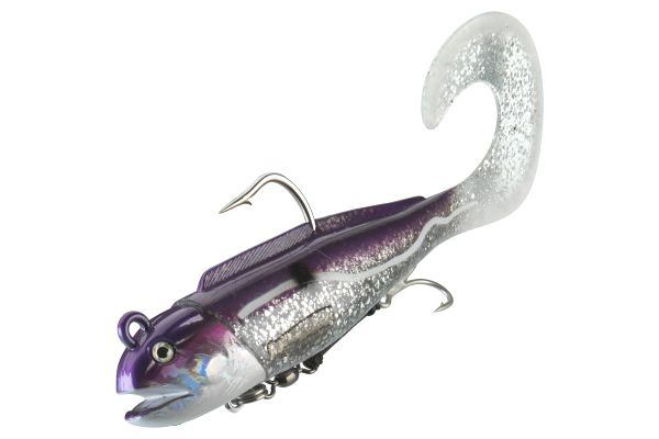 Daiwa D-Wolf Curly Purple Haddock