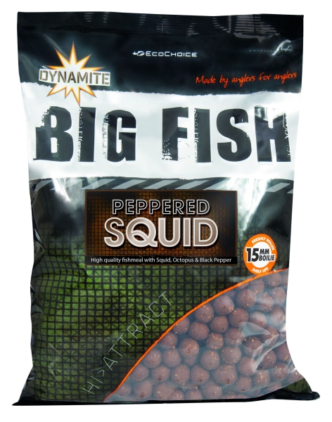 Dynamite Baits Big Fish Peppered Squid 20mm