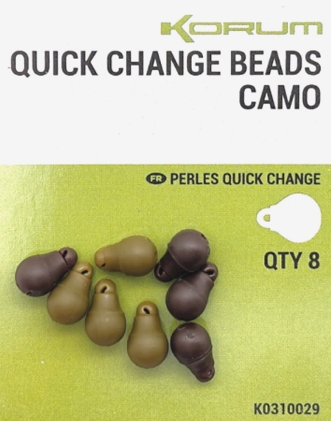 Korum Quick Change Beads Camo Standard