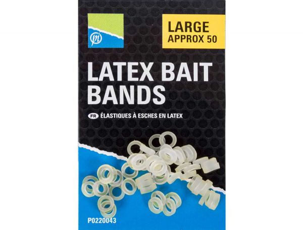 Preston Latex Bait Bands Large 8mm