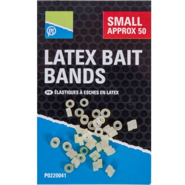 Preston Latex Bait Bands Small 4mm