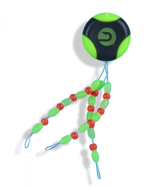 Sänger Fluo Silikonstopper mit roter Perle S Sänger Fluo Silikonstopper mit roter Perle S