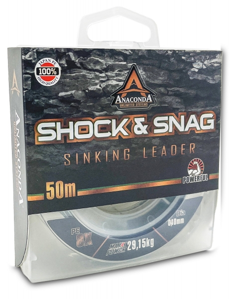 Sänger Anaconda Skinking Shock & Snag Leader 0,40mm