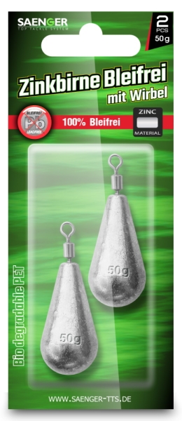Sänger Birnenblei mit Wirbel (Bleifrei) 80g